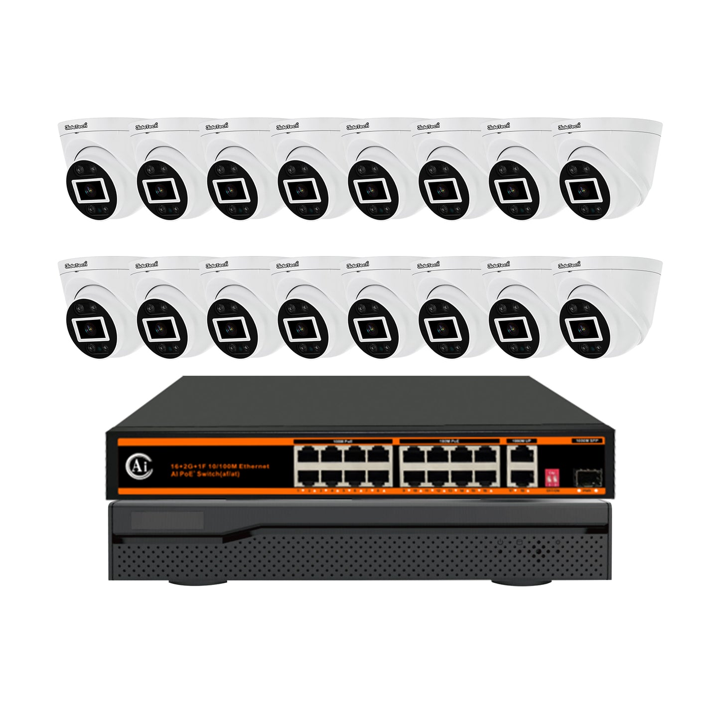 State-of-the-Art 8MP CCTV Security System - Ultimate AI Detection
